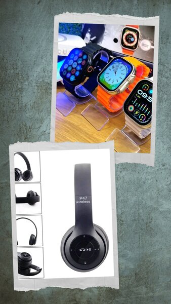 CASQUE P47+MONTRE CONNECTÉE