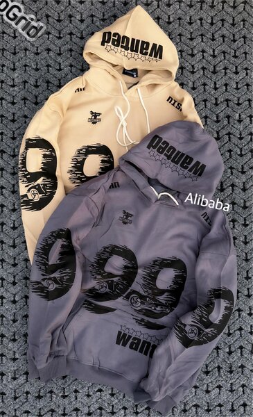 Sweat à Capuche Imprimé 999