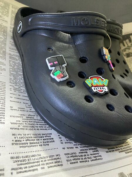 Sabots confort noirs adulte