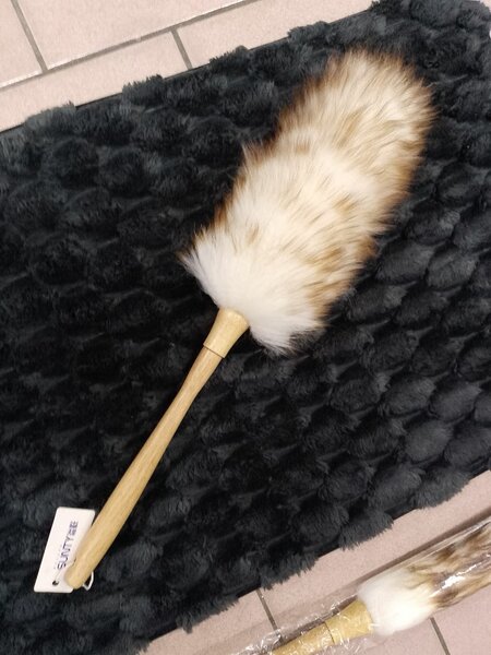 Plumeau dépoussiérant en peluche