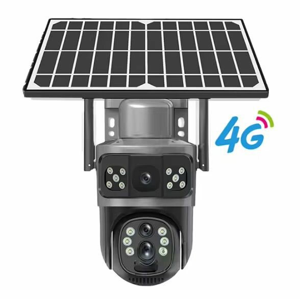 Caméra de surveillance solaire 4G