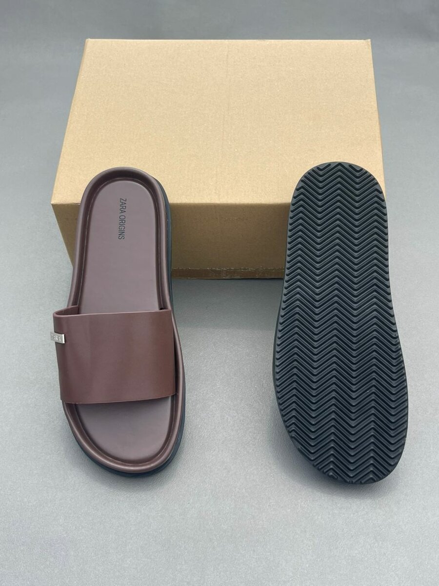 Sandales marron homme élégantes