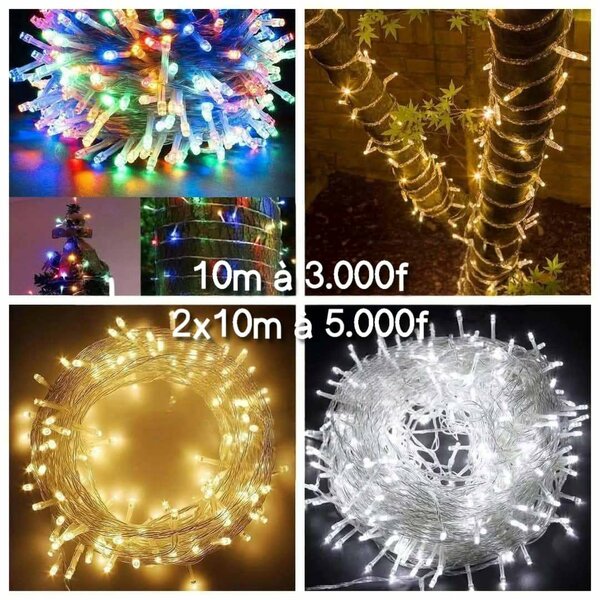 Guirlande LED lumineuse décorative
