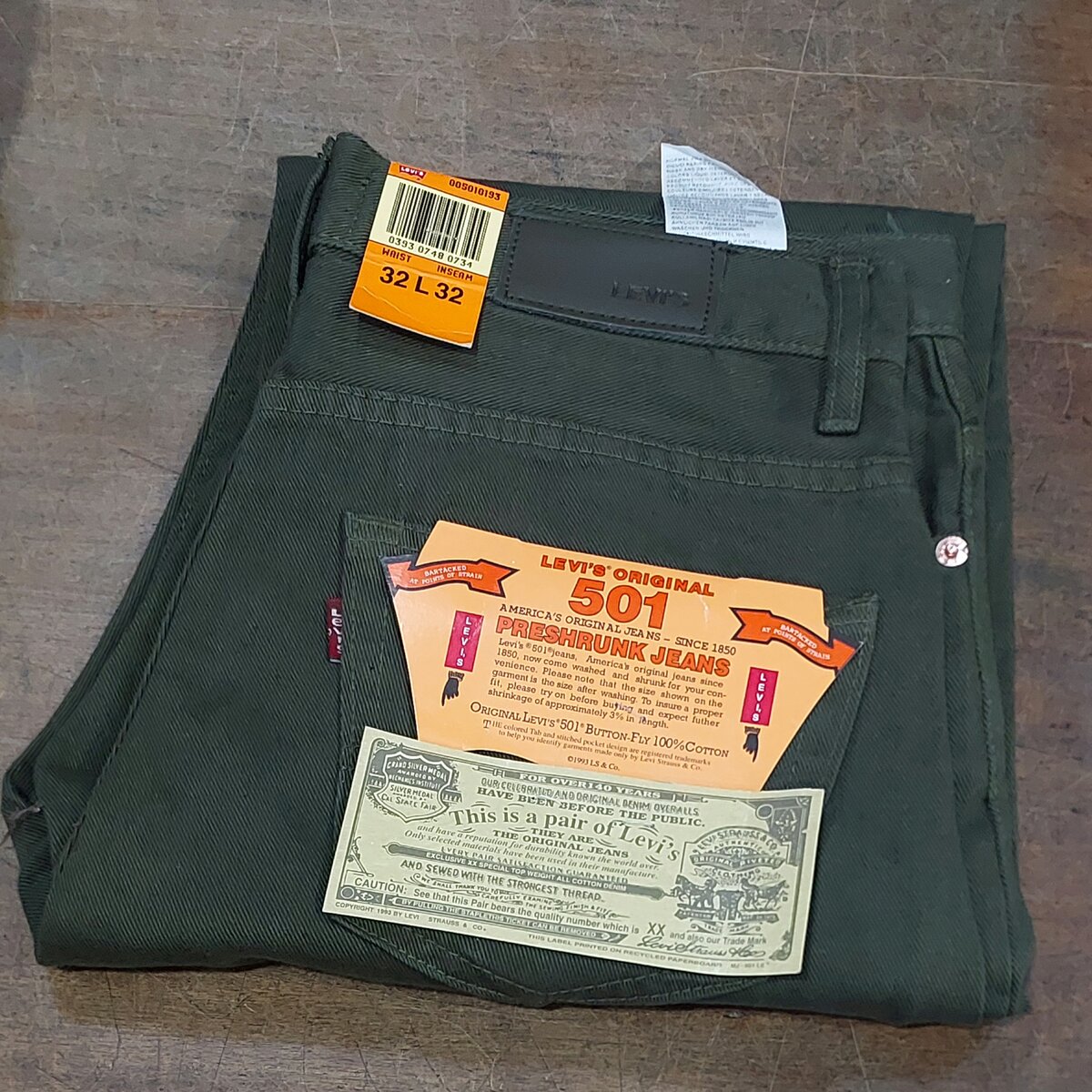 Jean Levi's 501 Prés-rétréci