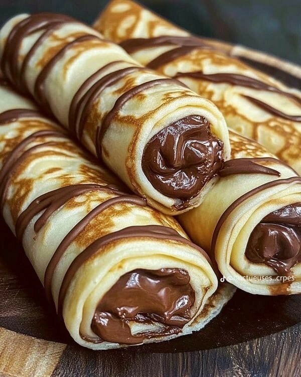 Crêpes gourmandes chocolat