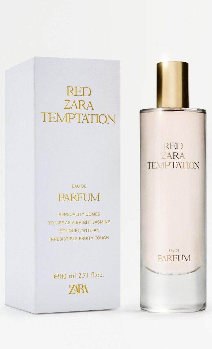 RED ZARA TEMPTATION 80ml