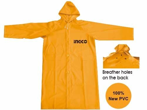 imperméable PVC jaune