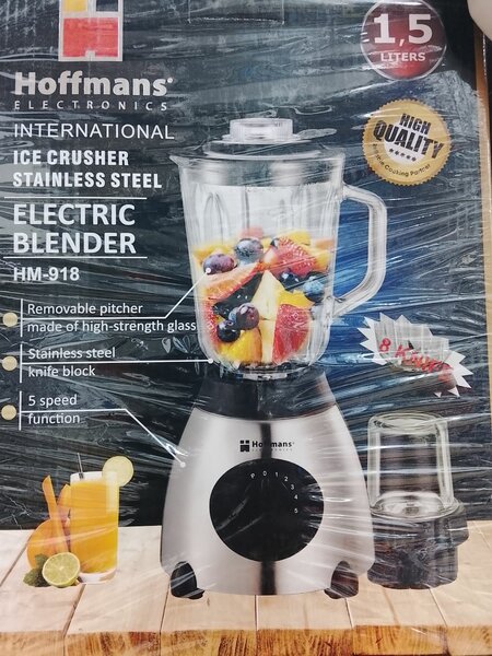 Hoffmans Blender 1.5L Acier