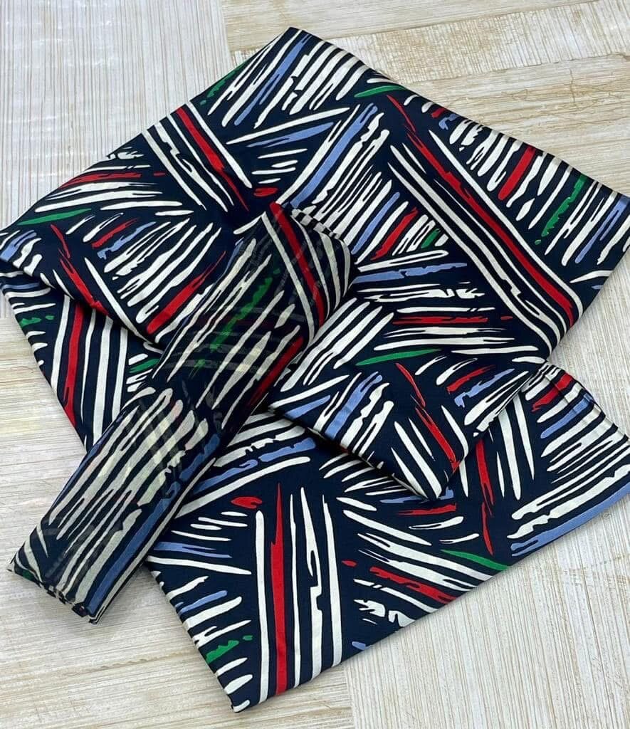 Tissu Wax Africain Coloré