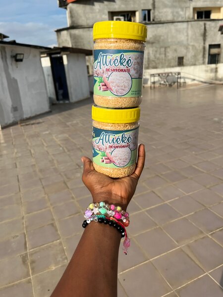 Attiéké Déshydraté 2x Pots