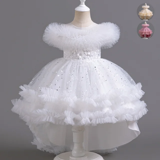 Robe princesse blanche 7 et 8 ans