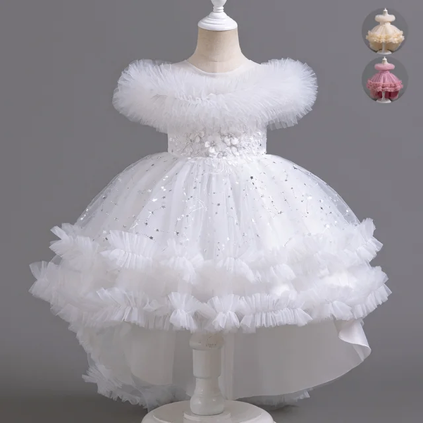 Robe princesse blanche 7 et 8 ans