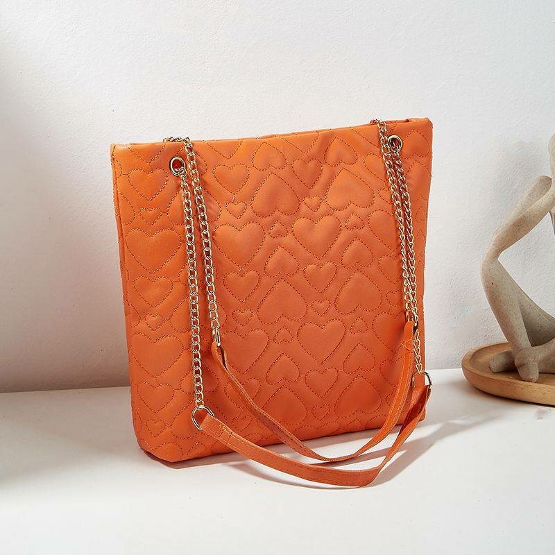 Sac à bandoulière orange chic