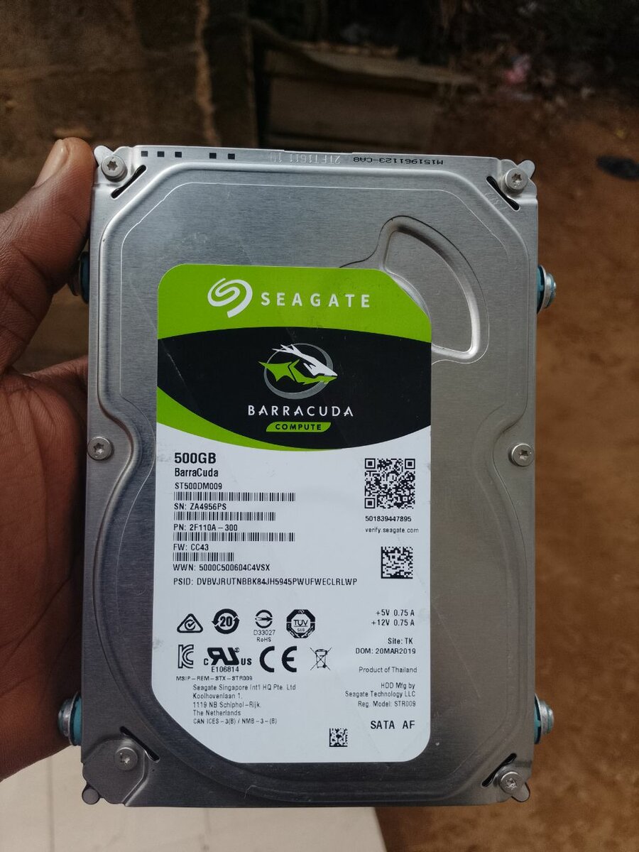 Disque dur interne 500GB