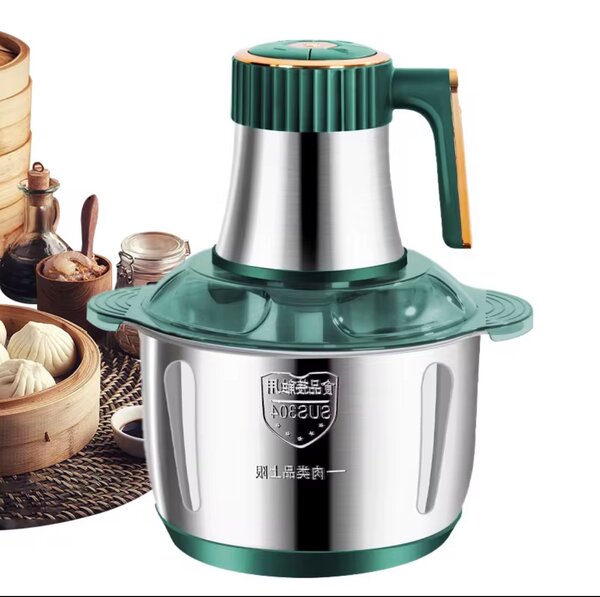 Hachoir manuel en acier inoxydable