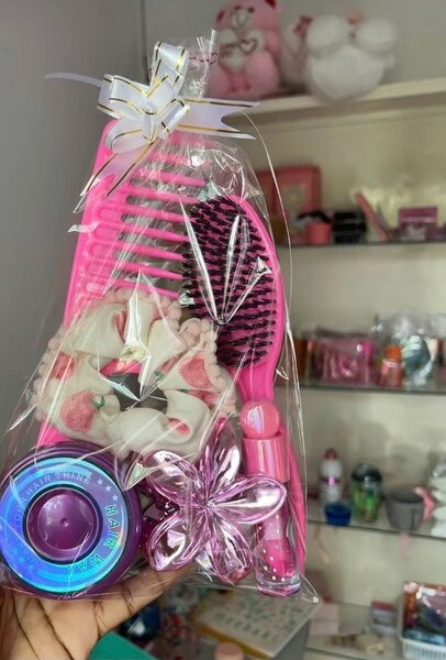 Set de soins capillaires coloré