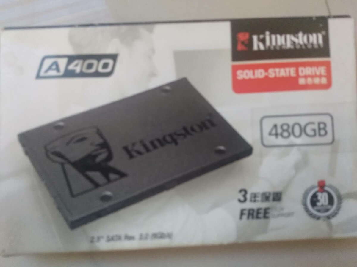 Kingston SSD 480gb brandnew