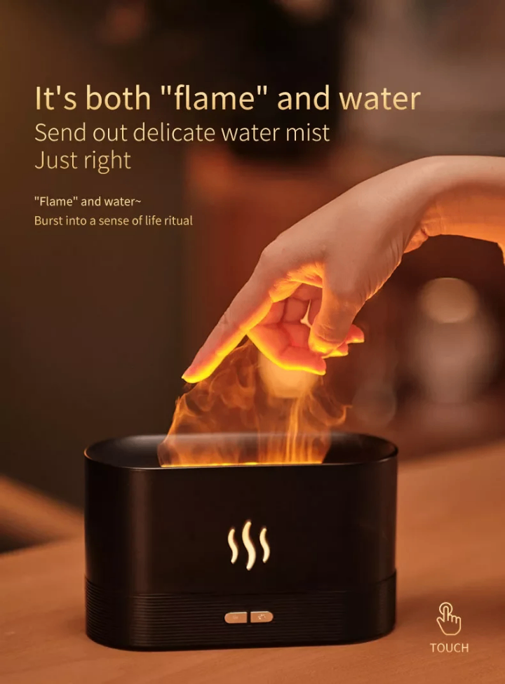 Diffuseur Ultrasonique LED Flamme