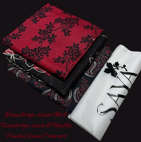 Digital print 3 pc   dc free