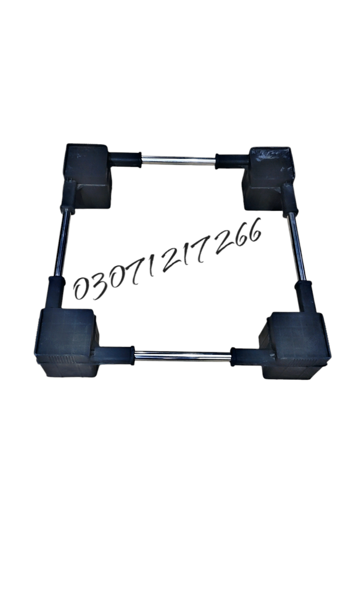 Adjustable fridge plastic stand