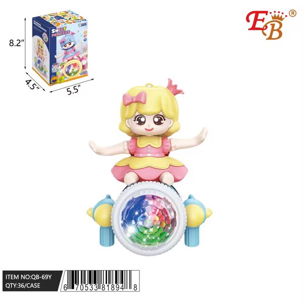 Jouet lumineux Sweet Princess