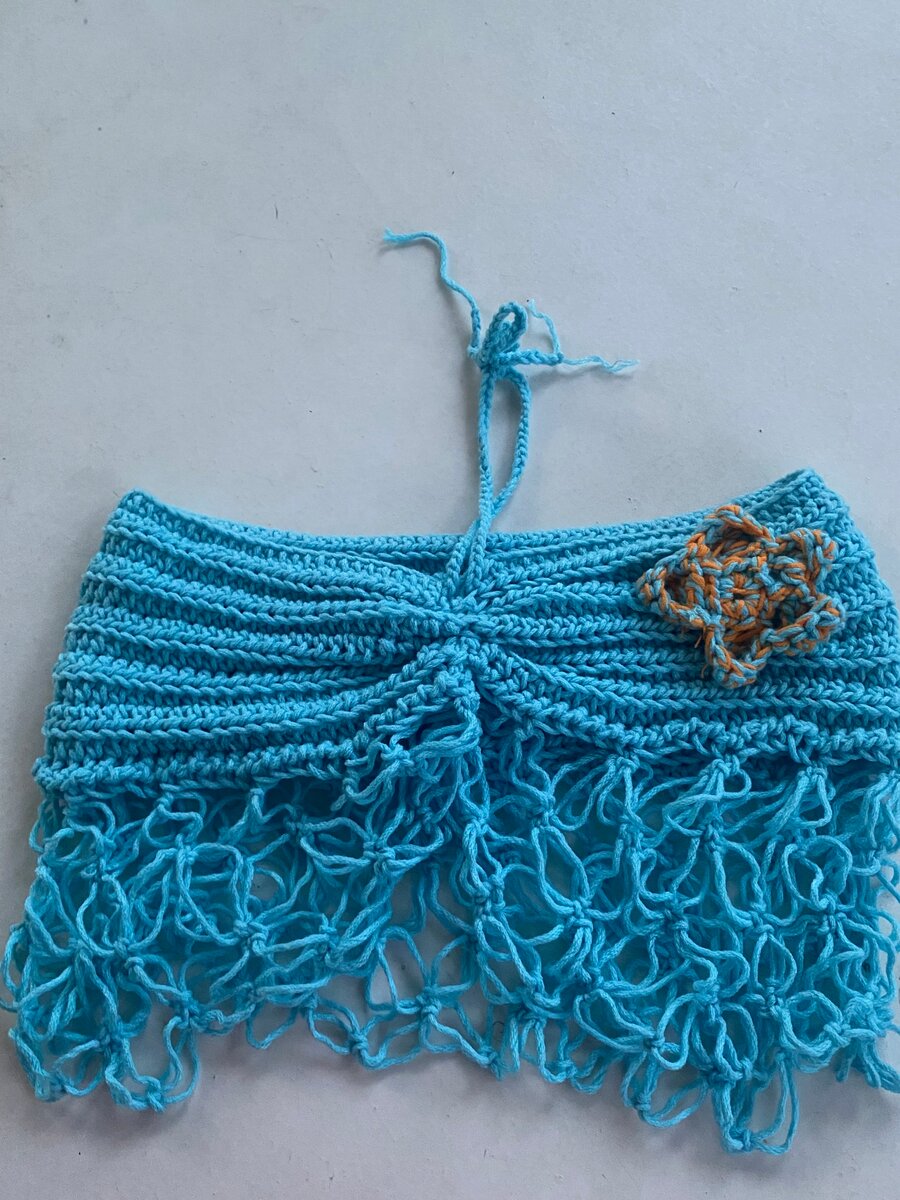 Haut crochet bohème