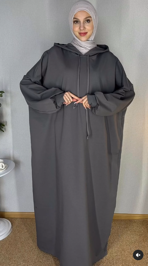 Худи платье *«SHAMS»* 🌞 с капюшоном