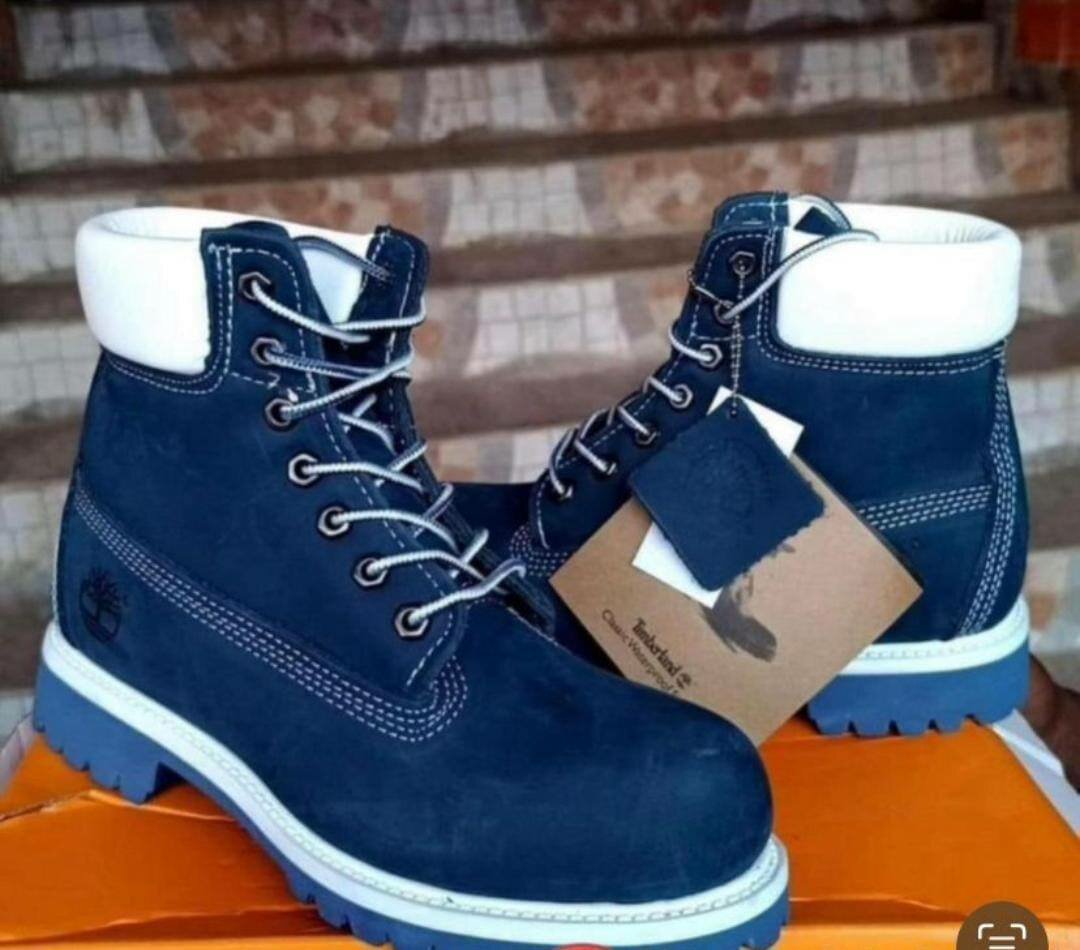 Robustes Bottines en Cuir