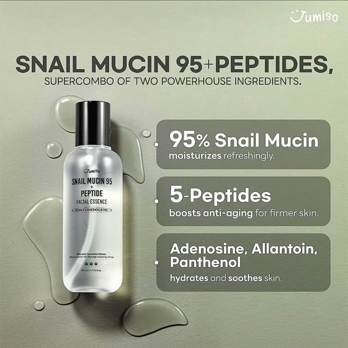 Jumiso Snail Mucin 95+Peptide