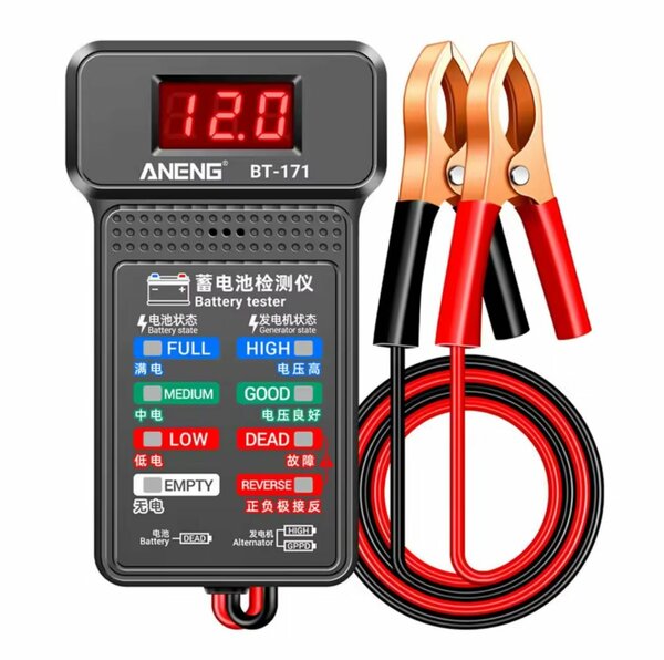 BT-171 12V Multifonctionnel Batterie Testeurs Auto