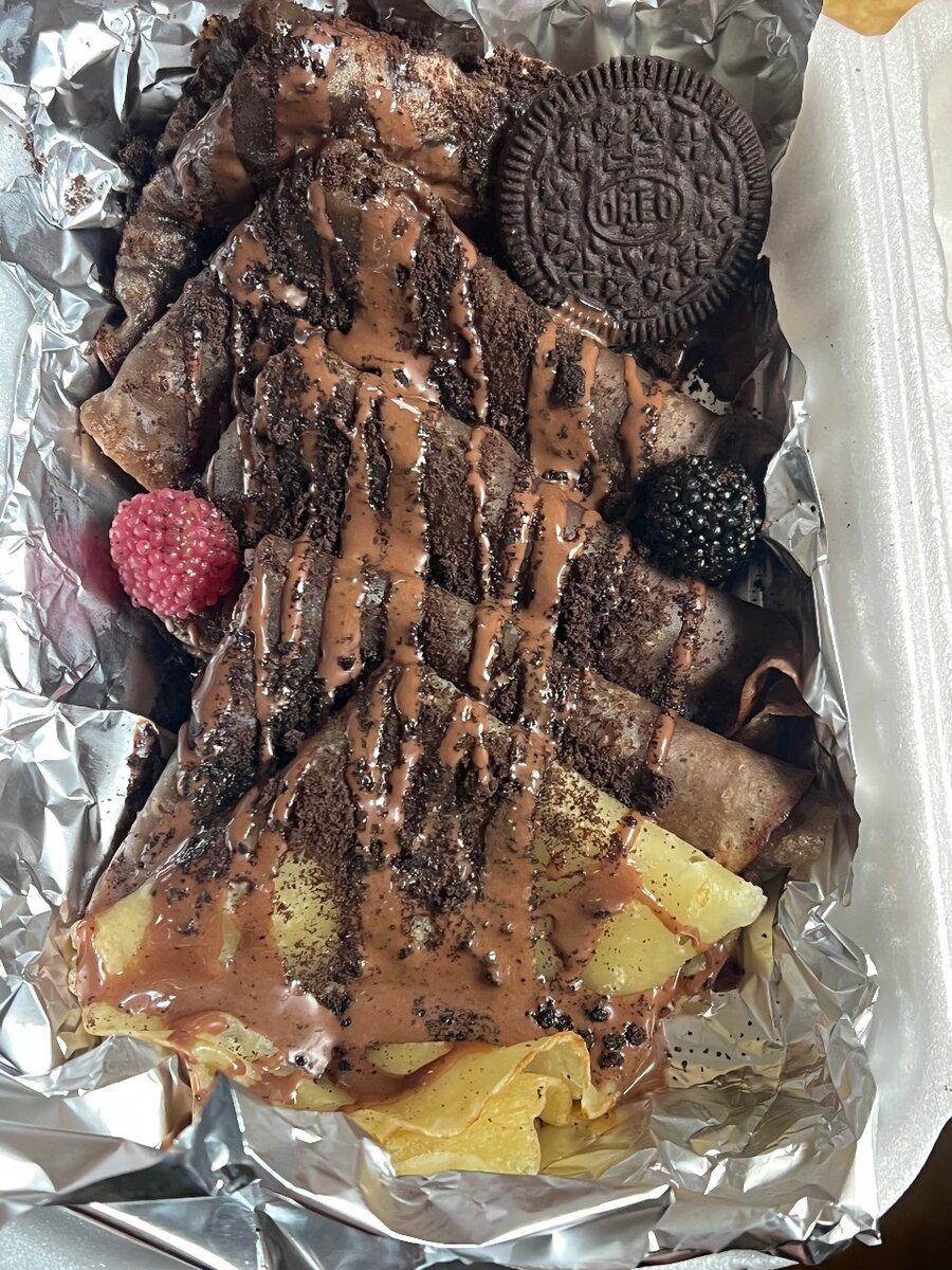 10crepes  nutella ,Oreo,haribo