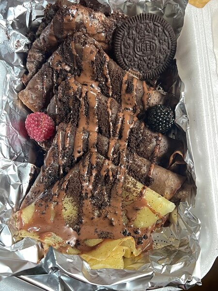 10crepes  nutella ,Oreo,haribo