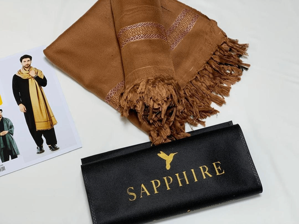 Men's Wool Shawl 1pc