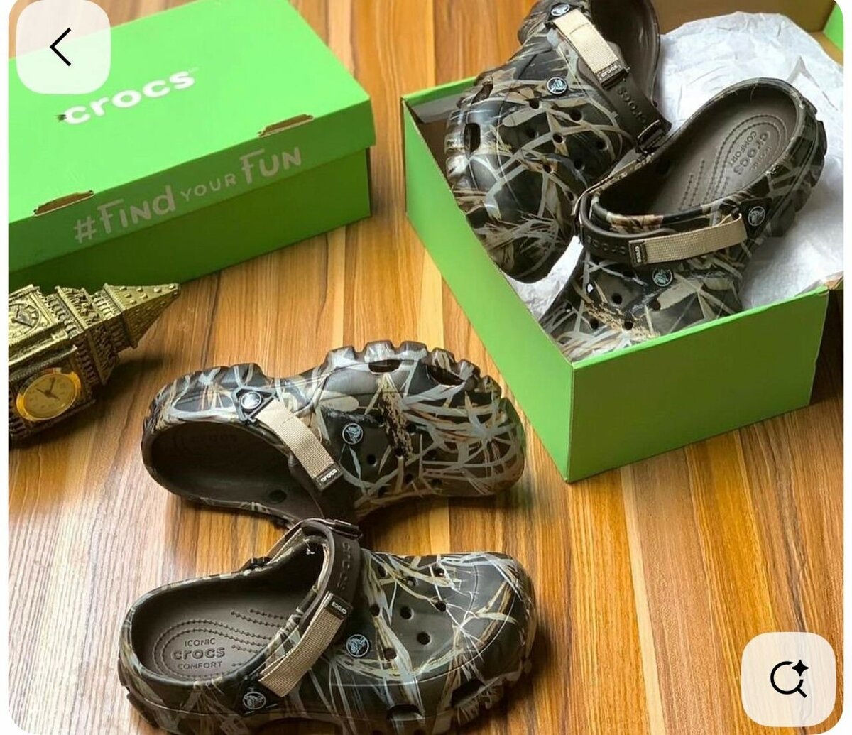 Sabots Crocs Camouflage Unisexe