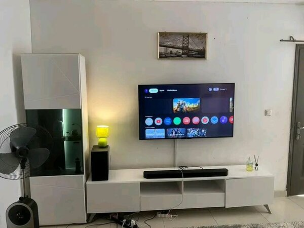 Meuble TV moderne blanc