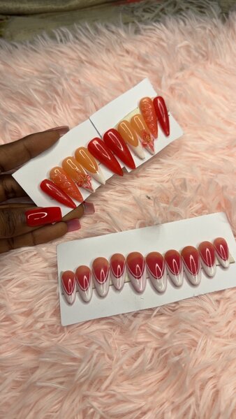 Press nail