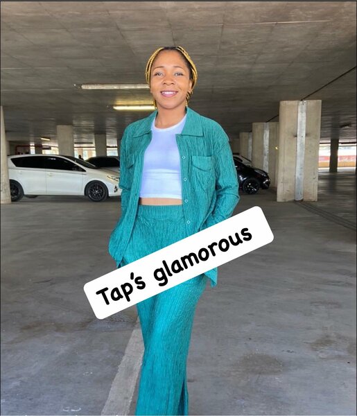 Suit green shirt + pants