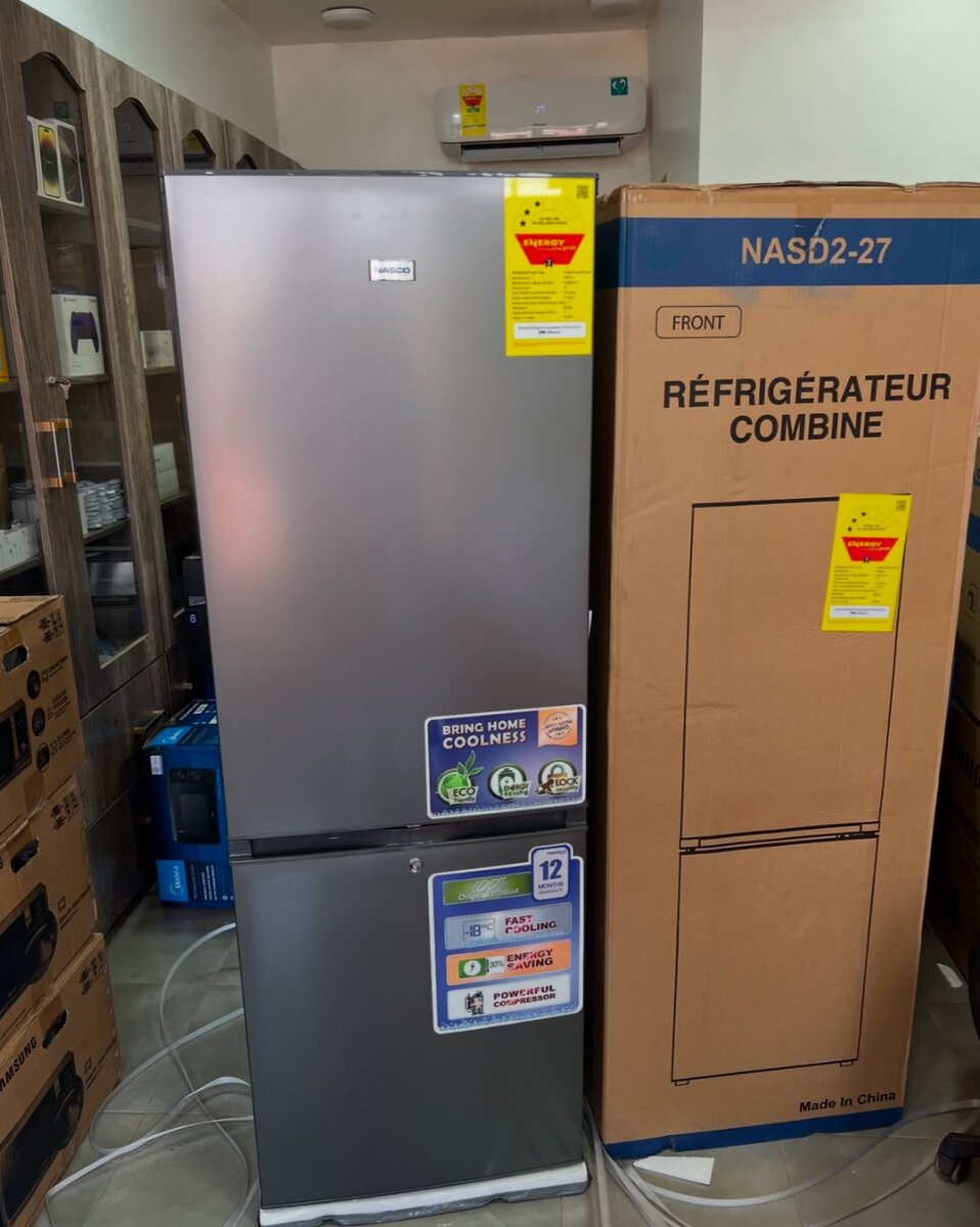 Nasco 236 litre bottom freezer