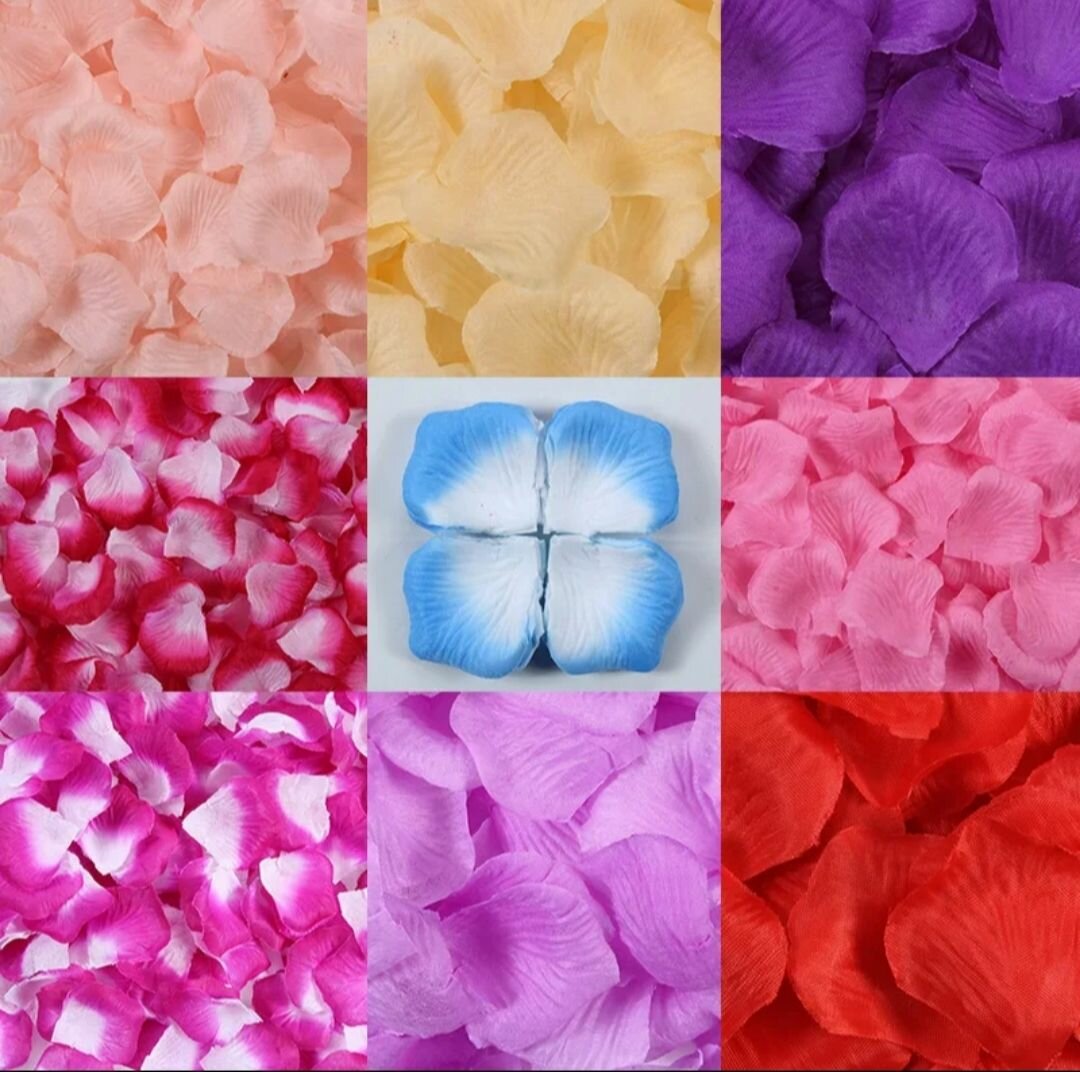 Pétales de roses 100pcs