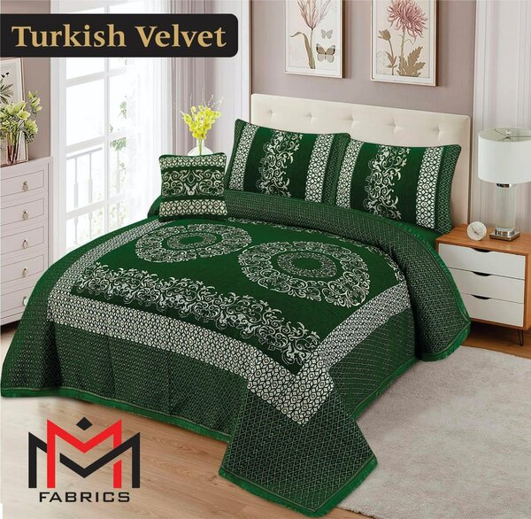 Turkish Valvet Bedsheet