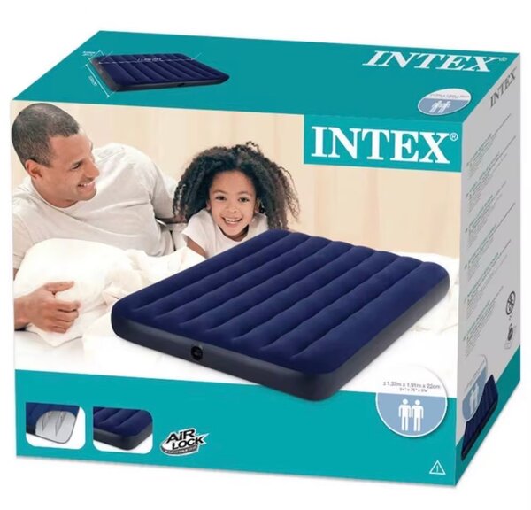 Matelas gonflable Intex queen