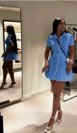 Beautiful light women's dress