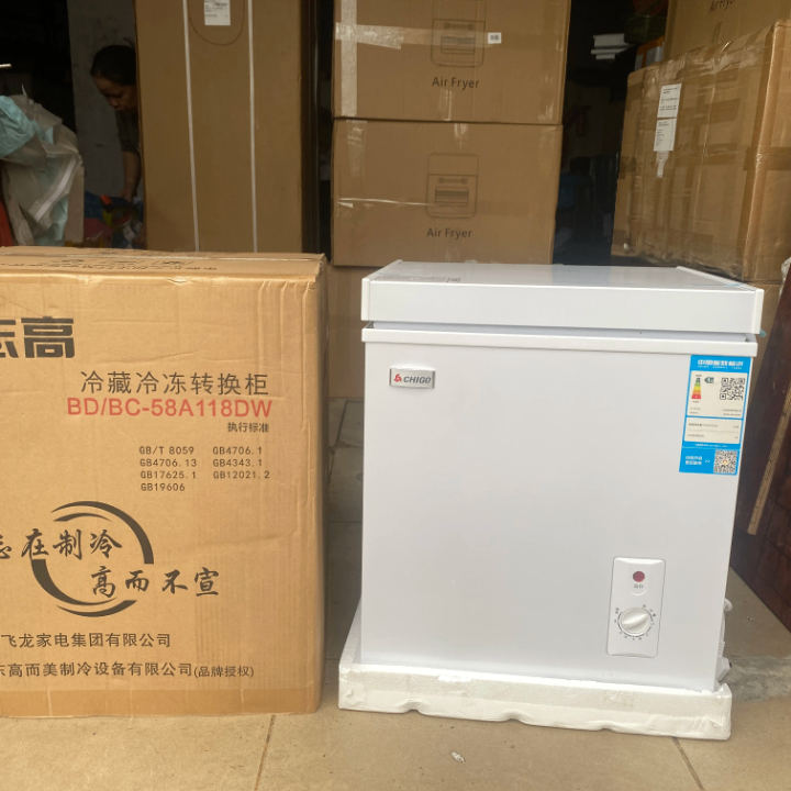 Congélateur Coffre Blanc 118L