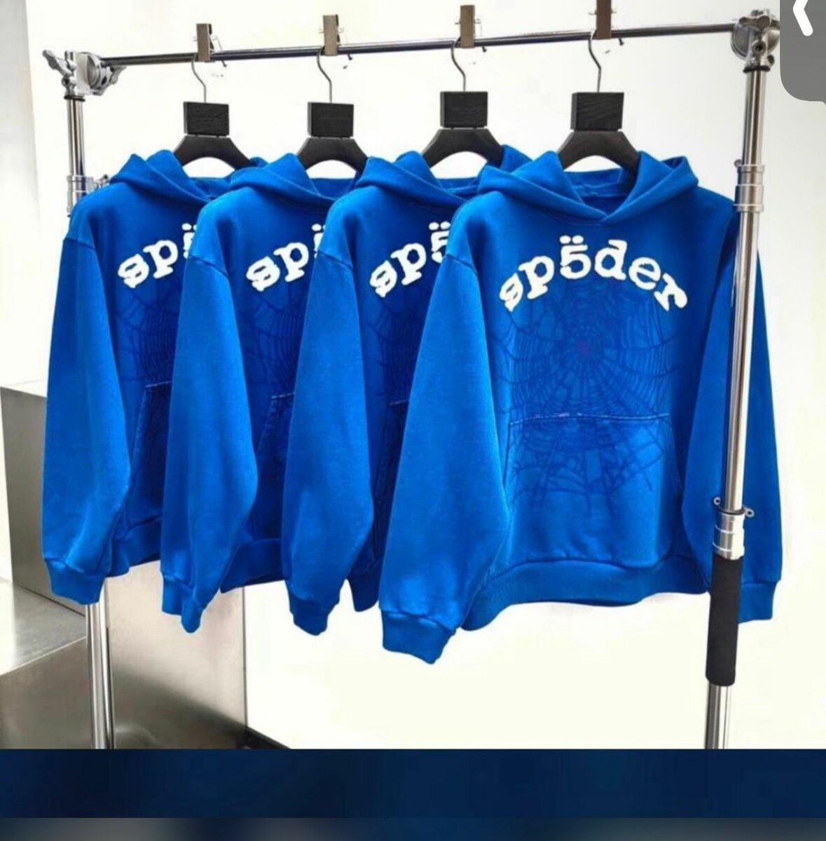 Sweat à capuche Sp5der tendance