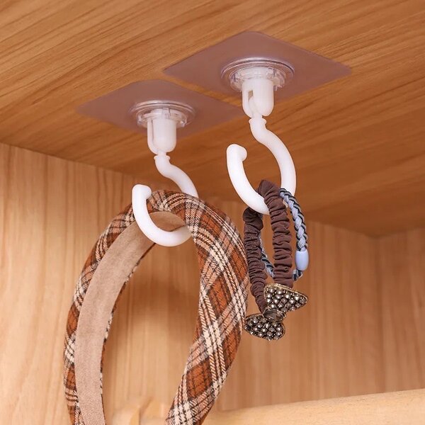 10 CROCHETS DE SUSPENSION ADHÉSIF