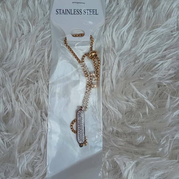 Collier en acier inoxydable pour femme