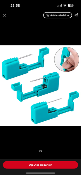 Porte-aiguille ergonomique