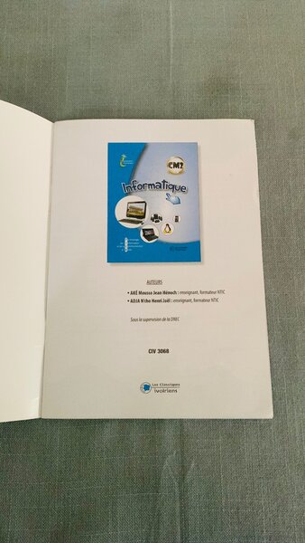 Livre d'informatique CM2