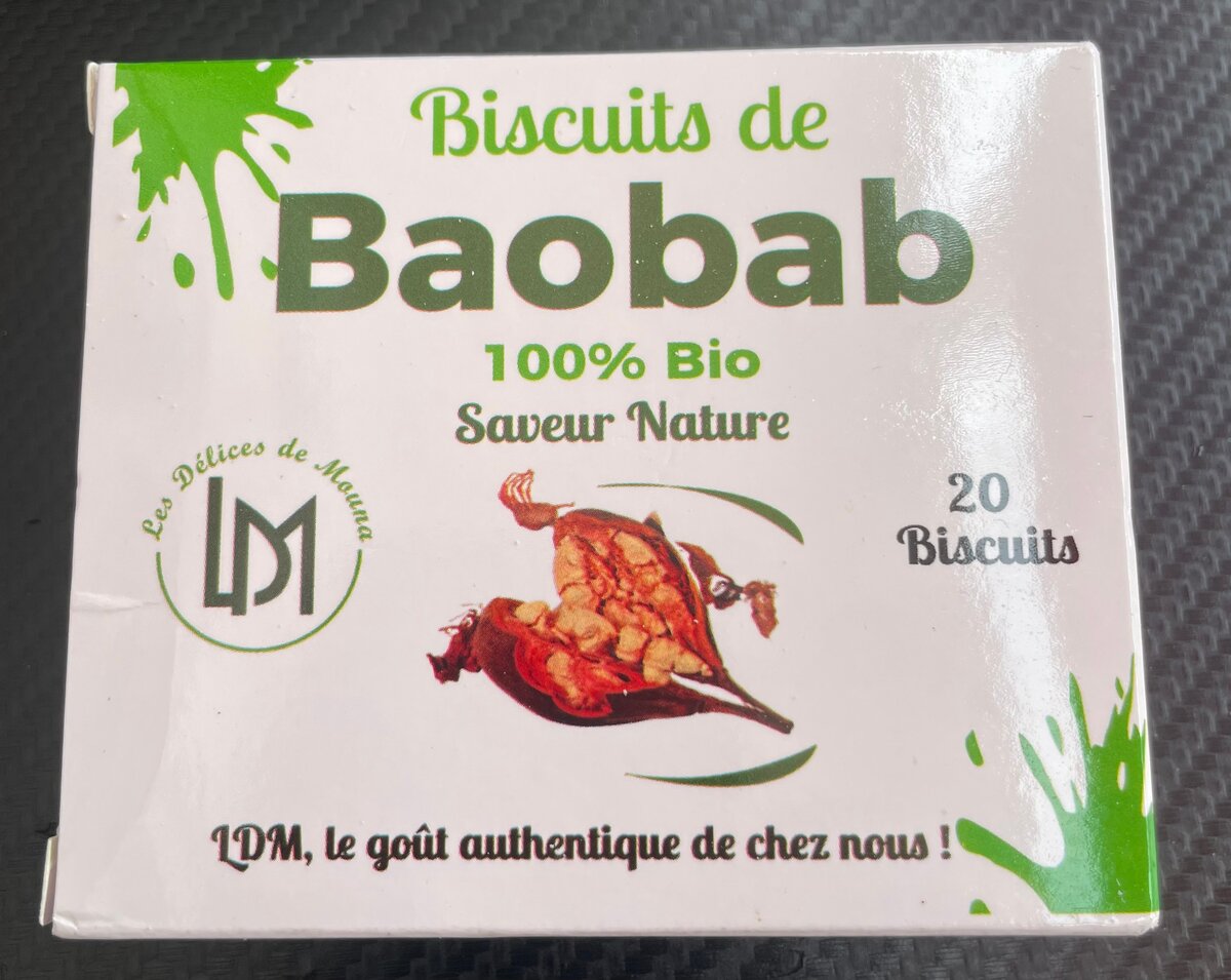 Biscuits bio au baobab