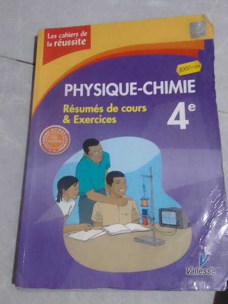 Livre Physique-Chimie 4ème